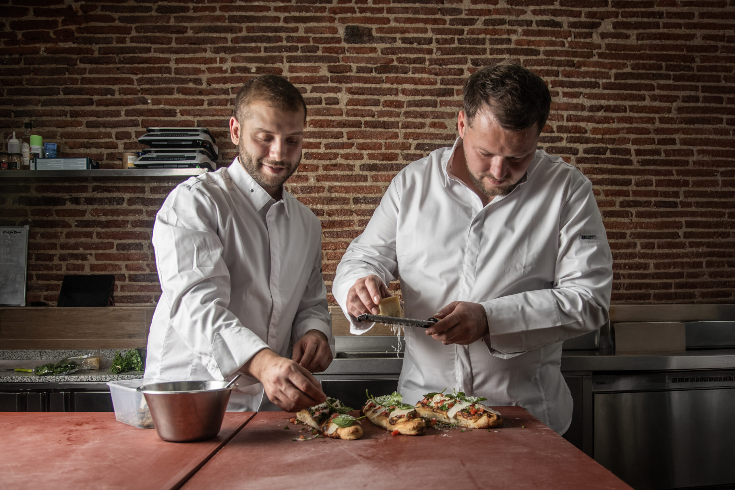 VICTOR BERGEROT Y JULIEN GERMAIN. Foto: agencia.
