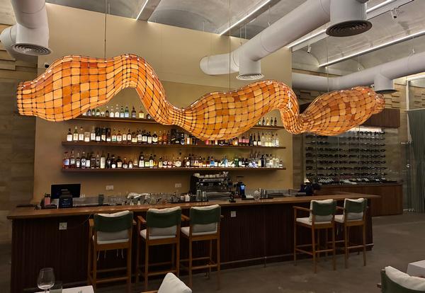The Wave bistro/bar at Knai Bang Chatt. Photo credit Buzzy Gordon.