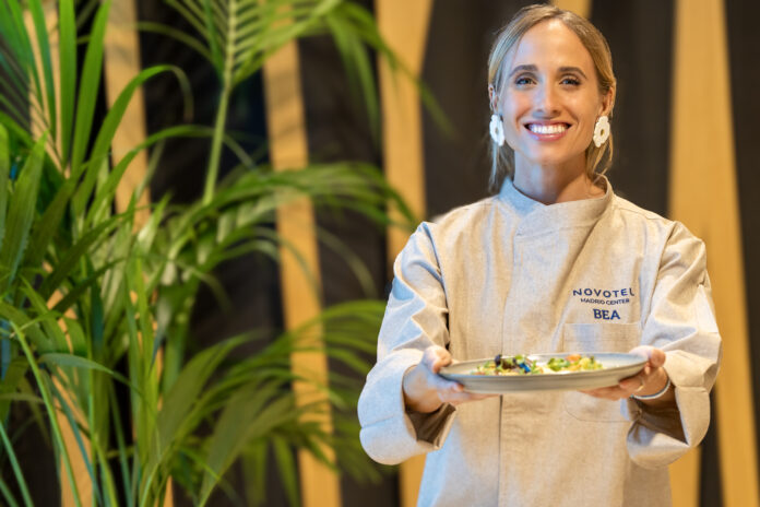 Bea Negro, subcampeona de Masterchef, ofrece una propuesta gastronómica elegante, saludable y con productos de primera calidad. Foto: agencia.