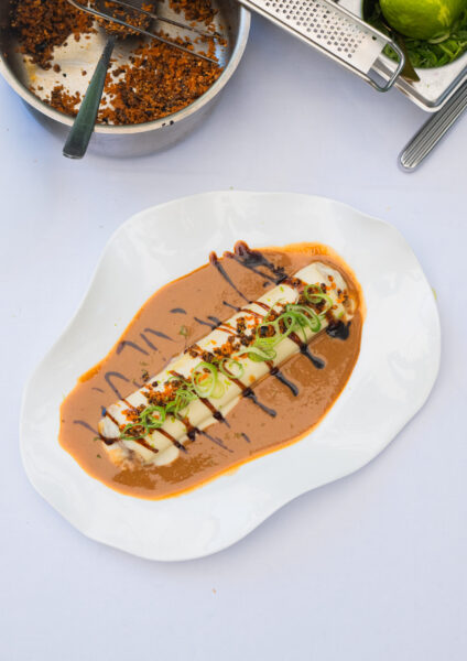ABYA, "tierra plena". Un universo culinario sin etiquetas que conecta producto, técnica y experiencia en pleno Barrio de Salamanca. Foto: agencia.