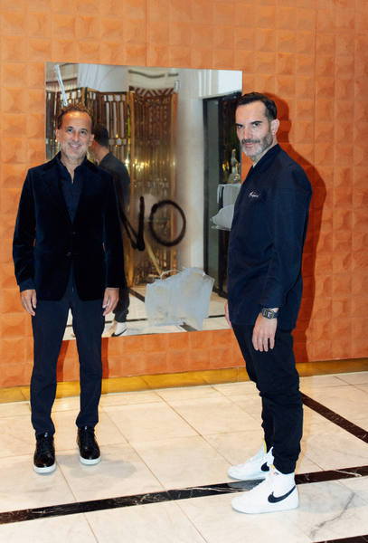 Coque y Juan Alfaro Studio fusionan alta gastronomía y arte contemporáneo en la experiencia inmersiva Eat With Art. Foto: agencia.