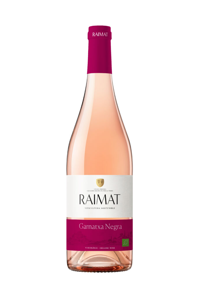 Raimat Rosado Garnacha es la frescura ecológica, elegancia pálida y perfil gastronómico para la nueva apuesta de la bodega de la D.O. Costers del Segre. Foto: agencia.