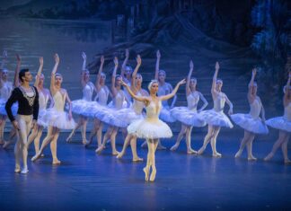 El cisne herido y la liturgia del aplauso en «El lago de los cisnes» El ballet de Tatiana Solovieva transforma la vibrante Gran Vía en un escenario de pura emoción y simetría clásica, postulándose como el refugio sibarita y el deleite definitivo para los sentidos en el corazón de Madrid. Foto: agencia.