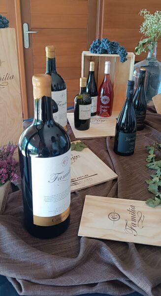 Selección de vinos de Bodegas Comenge. Foto: autora.