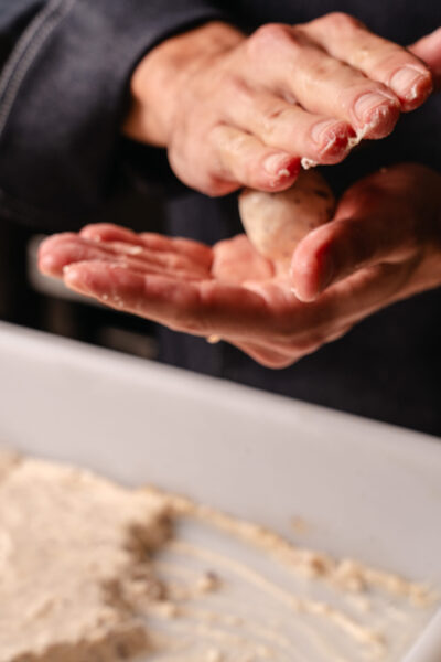 Cuando la cocina popular de Javi Estévez se convierte en una obra de arte para comerse y fotografiar en El LInce. Foto: agencia.